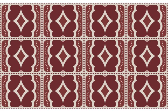 Abstract Butterfly Red Pattern Graphics & Patterns Review