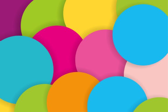 Colorful Circle Pattern Background: Graphics & Patterns Review