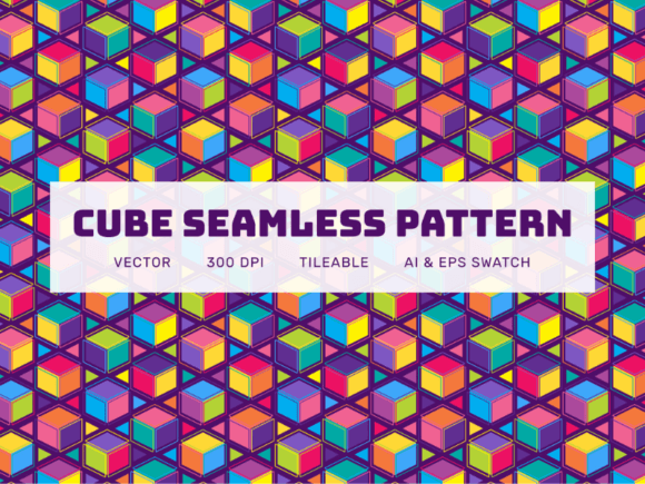 Cube Seamless Pattern: A Graphics & Patterns Design Review