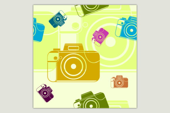 Flat Camera Soft Bright Seamless Pattern: A Graphics Review