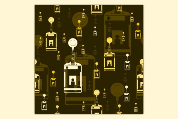 ID Card Holder Dark Seamless Pattern: A Designer’s Review
