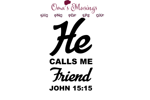 John 15:15 Bible Verse SVG Review