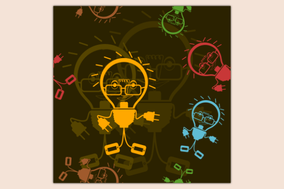 Light Bulb Character Dark Pattern: A Graphic & Pattern Review