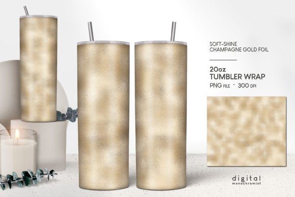 Tumbler Wrap Sublimation PNG Gold Foil Graphics for Crafts