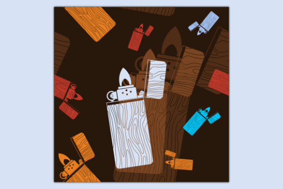 Wooden Lighter Dark Seamless Pattern: A Graphics & Patterns Review